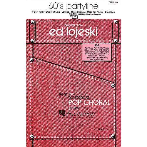 Hal Leonard 60's Partyline (Medley) SSA arranged by Ed Lojeski