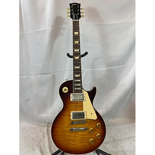 Gibson 60th Anniversary 1960 Les Paul Standard Reissue Hollow Body Electric Guitar burbon burst