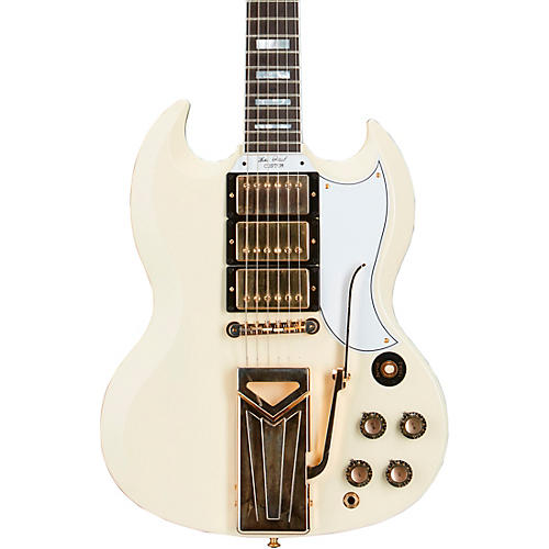 Gibson Custom 60th Anniversary 1961 SG Les Paul Custom VOS Electric Guitar Classic White