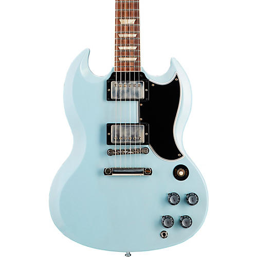 Søndag Udgravning lede efter Gibson Custom '61/'59 Fat Neck SG Limited-Edition Electric Guitar Frost  Blue | Musician's Friend