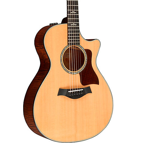 Taylor 612ce V-Class Grand Concert Acoustic-Electric Guitar Natural