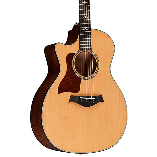 Taylor 614ce-LH V-Class Left-Handed Grand Auditorium Acoustic-Electric Guitar Brown Sugar