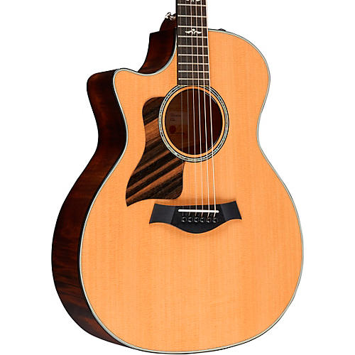 Taylor 614ce-LH V-Class Left-Handed Grand Auditorium Acoustic-Electric Guitar Brown Sugar