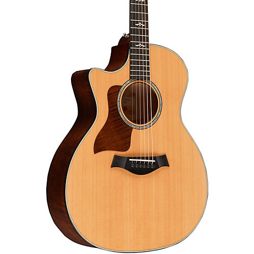 Taylor 614ce-LH V-Class Left-Handed Grand Auditorium Acoustic-Electric Guitar Brown Sugar