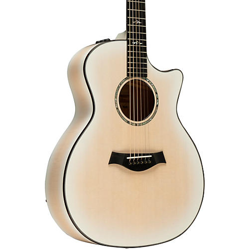 Taylor 614ce Limited-Edition 50th Anniversary Grand Auditorium Acoustic-Electric Guitar Trans White Edgeburst