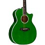 Taylor 614ce Special-Edition Grand Auditorium Acoustic-Electric Guitar Transparent Green