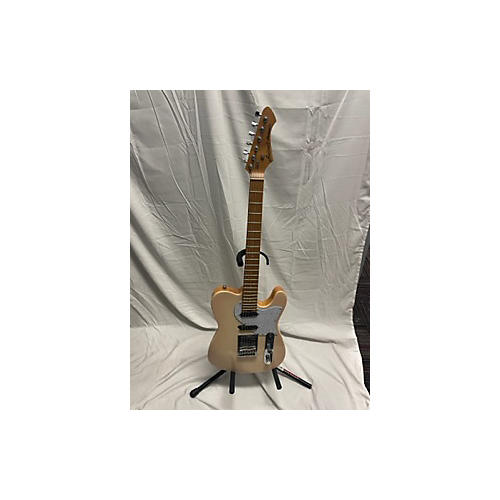 Aria 615 Mk2 Solid Body Electric Guitar Creme
