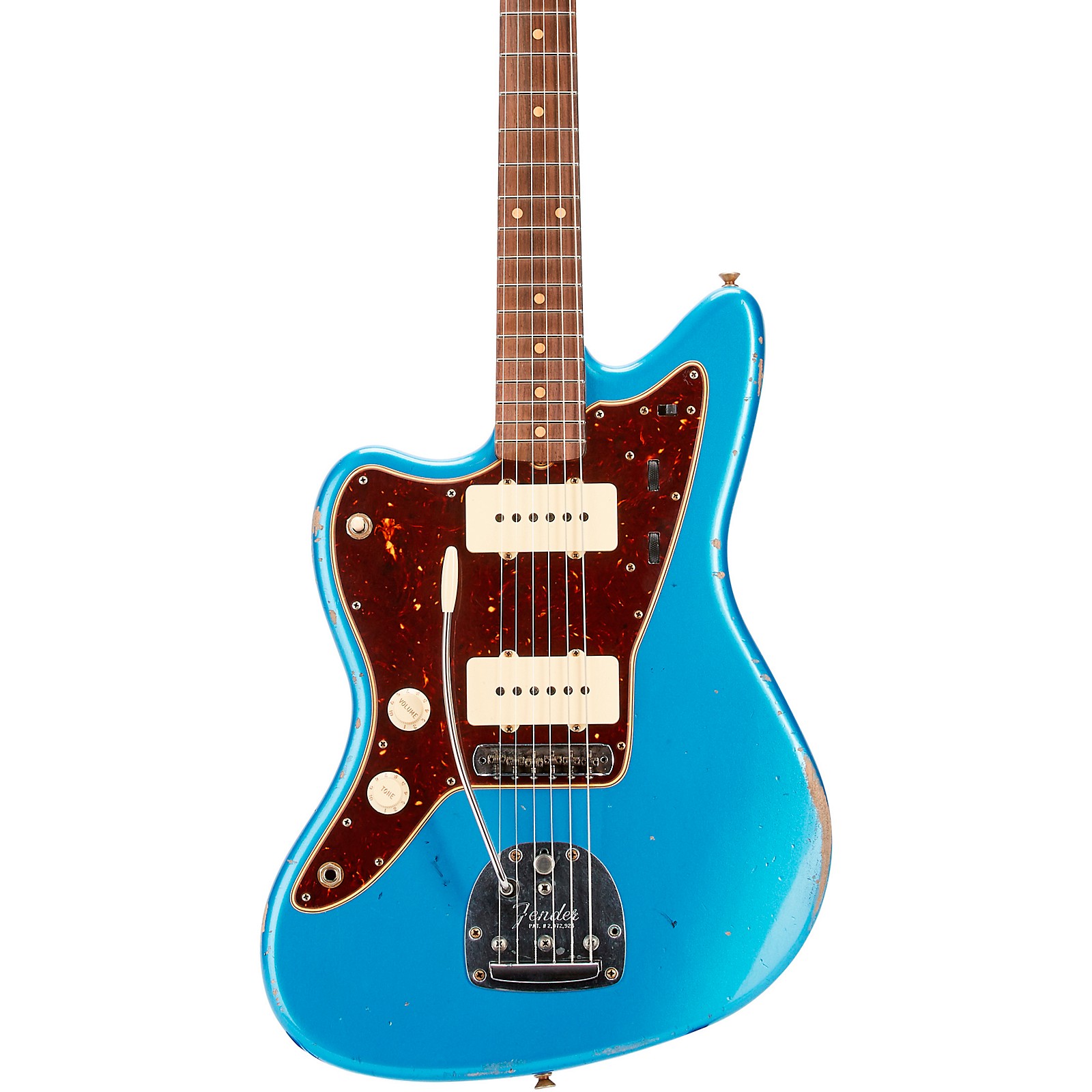 Fender Custom Shop 62 Jazzmaster LeftHanded Relic Rosewood Fingerboard Electric Guitar Lake Fender Custom Shop 62 Jazzmaster LeftHanded Relic Rosewood Fingerboard Electric Guitar Lake