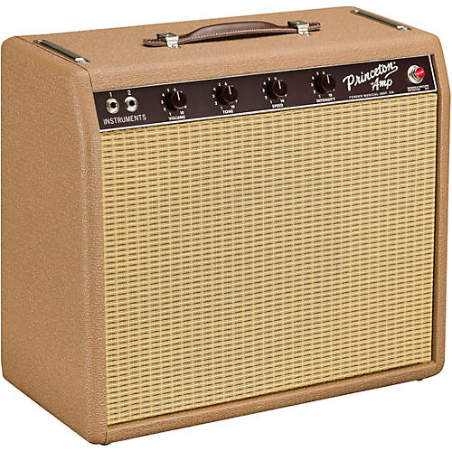 Fender '62 Princeton Chris Stapleton Edition 12W 1x12 Tube Guitar Combo Amp Brown