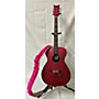 Used Daisy Rock 6225 Acoustic Electric Guitar Pink Sparkle