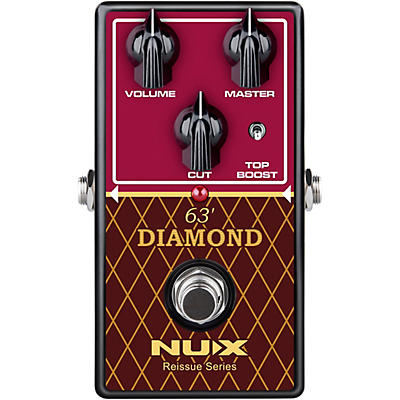 NUX 63 Diamond VOX AC Preamp Reissue Series Pedal