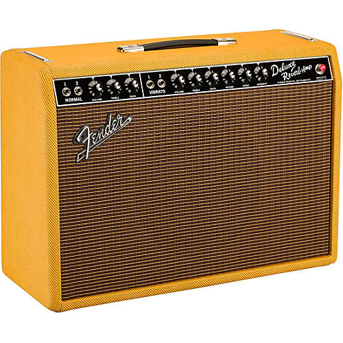 '65 Deluxe Reverb 22W 1x12 Tube Guitar Combo Amp Limited Edition Pine
