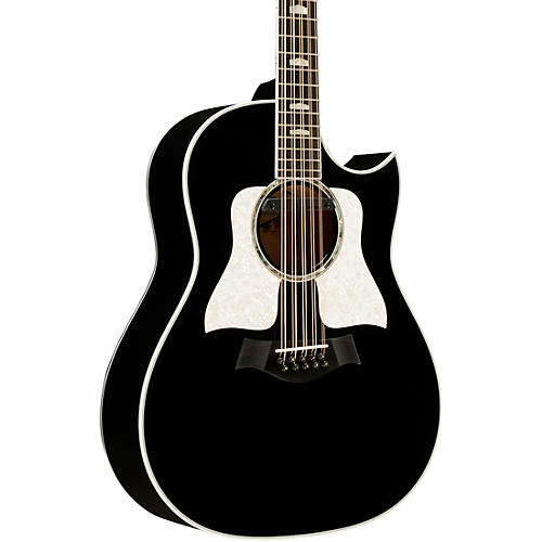 Taylor 657ce 10-String Grand Pacific Acoustic-Electric Bajo Quinto Black