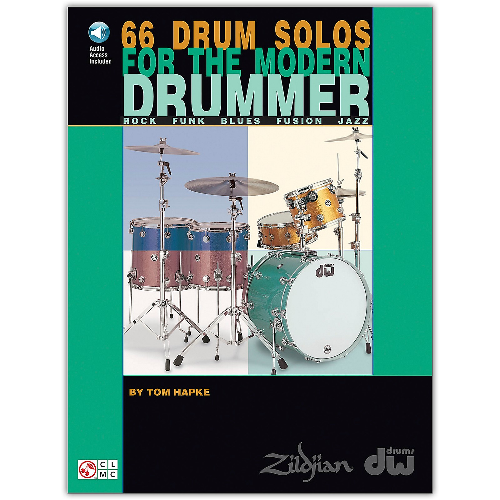 Hal Leonard 66 Drum Solos for the Modern Drummer Audio