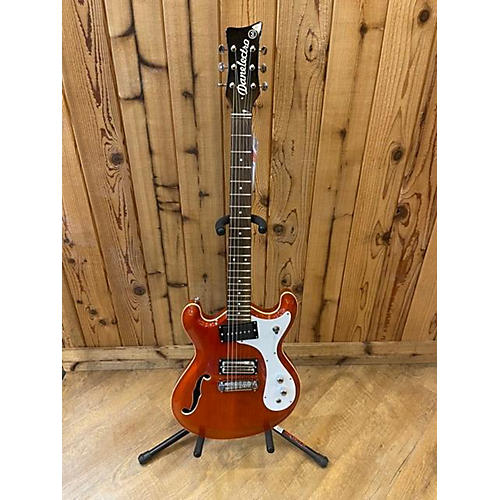 Danelectro 66 Hollow Body Electric Guitar Trans Orange