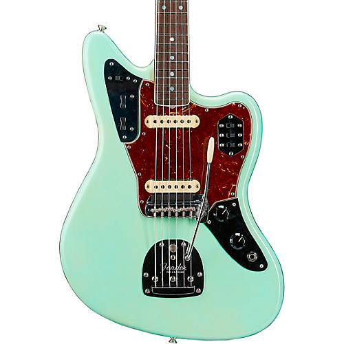 Fender Custom Shop '66 Jaguar Deluxe Closet Classic Electric Guitar Aged Surf Green
