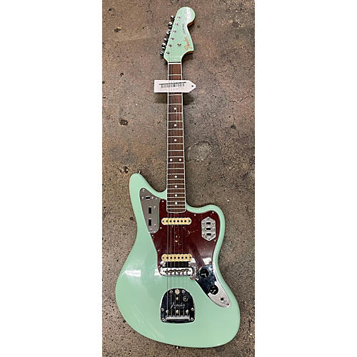 Fender 66 Jaguar LCC Solid Body Electric Guitar Surf Green