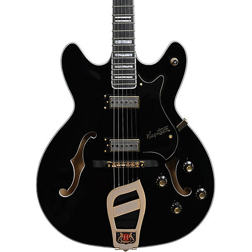 Hagstrom '67 Viking II Hollowbody Electric Guitar Condition 2 - Blemished Standard Black Gloss 197881071202
