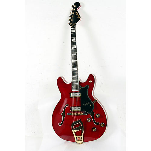 Hagstrom '67 Viking II Hollowbody Electric Guitar Condition 3 - Scratch and Dent Transparent Wild Cherry 197881061326
