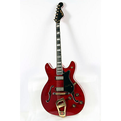Hagstrom '67 Viking II Hollowbody Electric Guitar Condition 3 - Scratch and Dent Transparent Wild Cherry 197881069827