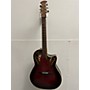 Used Ovation 6778 Lx Standard Elite Acoustic Electric Guitar Red Burst