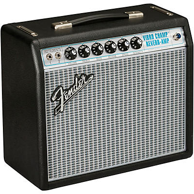 Fender '68 Custom Vibro Champ Reverb 5W 1x10 Guitar Combo Amp