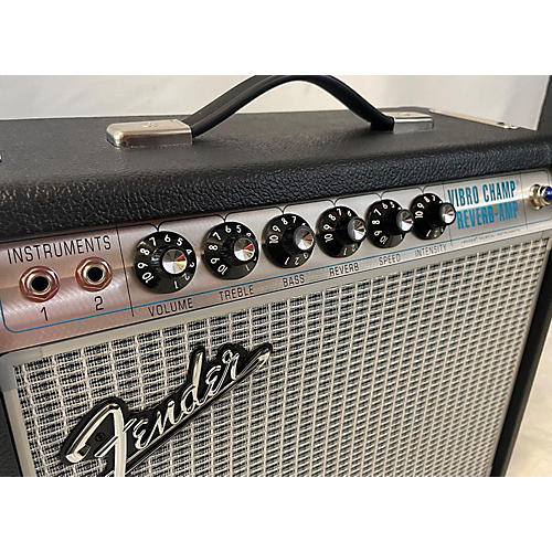 Fender 68 Custom Vibro Champ Tube Guitar Combo Amp