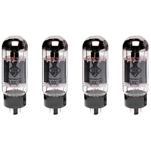 Telefunken 6L6GC-TK Power Tubes Quad