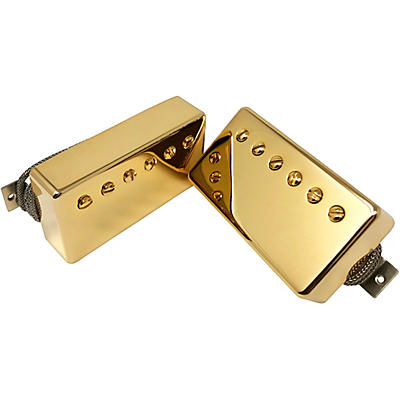 Sheptone 6T8 Semi-Hollow Body Humbucker Set - 1959 Spec Gold Plated Covers
