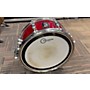 Used SONOR 6X13 AQX Snare Drum Metallic Red 12