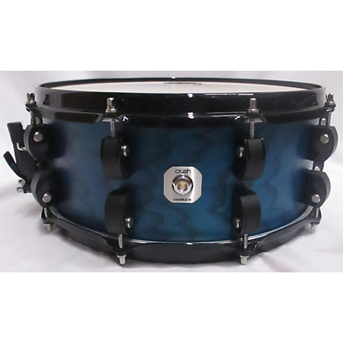 CRUSH 6X14 Chameleon Ash Drum Satin Blue 13