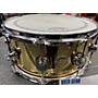 Used DW 6X14 Collector's Series Brass Snare Drum Gold 13