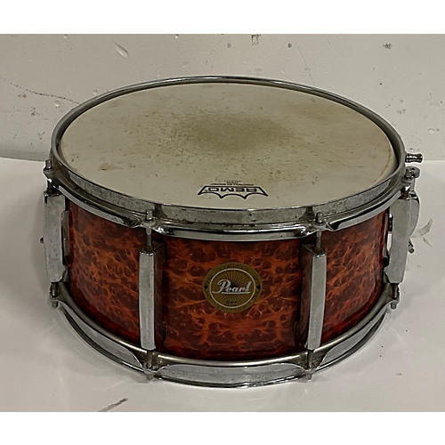 Pearl 6X14 Limited Edition SST Snare Drum Orange 13