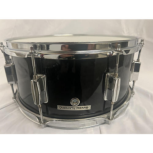 Remo 6X14 Quadura Snare Drum Black 13