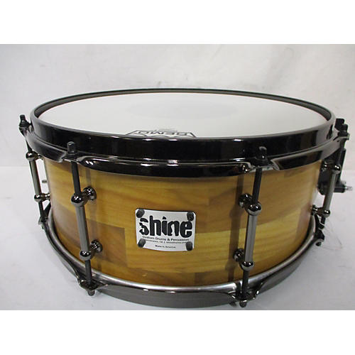 Shine Custom Drums & Percussion 6X14 Snare Drum Natural 13