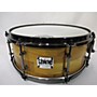 Used Shine Custom Drums & Percussion 6X14 Snare Drum Natural 13
