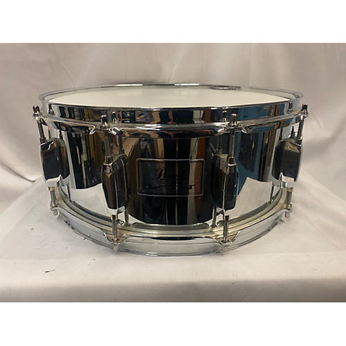 Pearl 6X14 Steel Shell Snare Drum Chrome 13