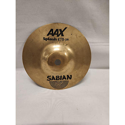 SABIAN 6in AAX Splash Brilliant Cymbal