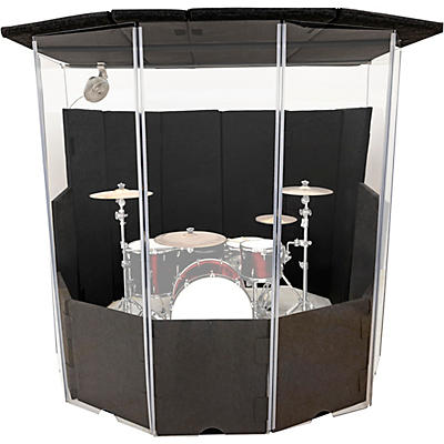 Control Acoustics 7 Foot Acrylic Isolation Booth and Sound Dampening System