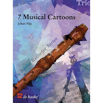 De Haske Music 7 Musical Cartoons (Recorder Trio) De Haske Ensemble Series