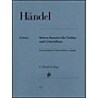 G. Henle Verlag 7 Sonatas for Violin and Basso Continuo By Handel
