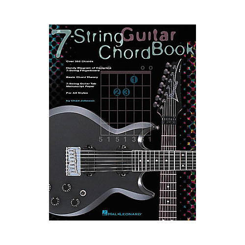 Hal Leonard 7-String Guitar Chord Book Guitar Tab Book