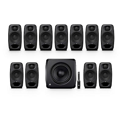 IK Multimedia 7.1.4 iLoud Micro Monitor Pro Immersive Studio Monitor Bundle -