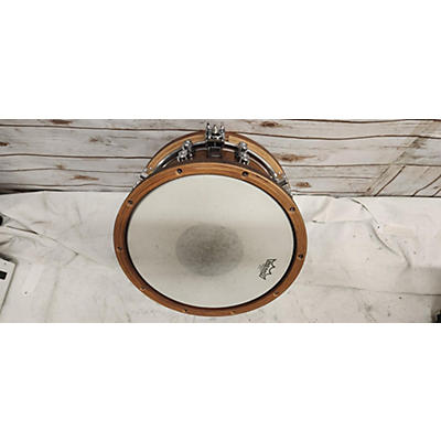 PDP 7.5X14 Dark Stain Maple With Walnut Hoops Drum