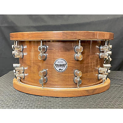 PDP by DW 7.5X14 Maple And Walnut Snare Limited Drum