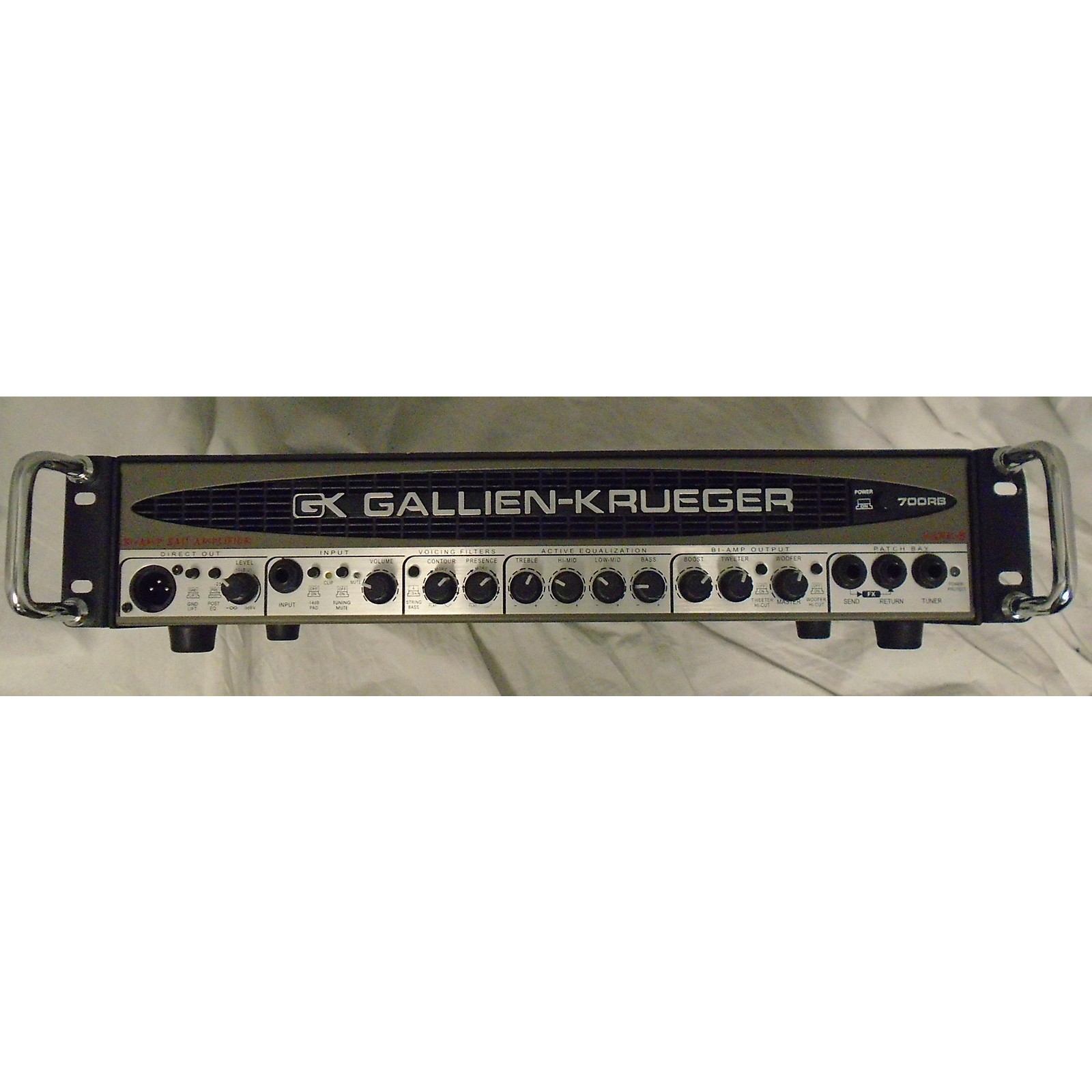 Used GallienKrueger 700RBII 480/50W Bass Amp Head Musician