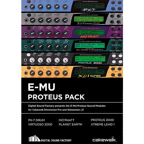 Cakewalk E-MU Proteus Pack | Musician's Friend