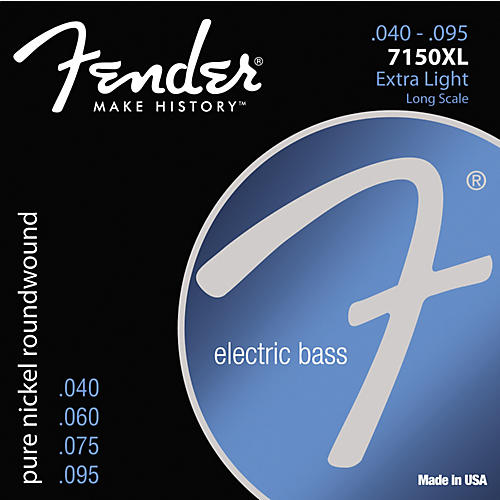 7150XL Pure Nickel Long Scale Bass Strings - Extra Light
