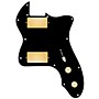 920d Custom 72 Thinline Tele Loaded Pickguard With Gold Cool Kids Humbuckers & Aged White Knobs Black