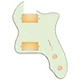 920d Custom 72 Thinline Tele Loaded Pickguard With Gold Cool Kids Humbuckers & Aged White Knobs Mint Green